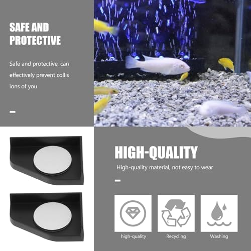 Fish Tank Corner Protector Pads 4pcs Thickened Shockproof Protective Edge Guards for Aquarium Base and Water Tank Cushion