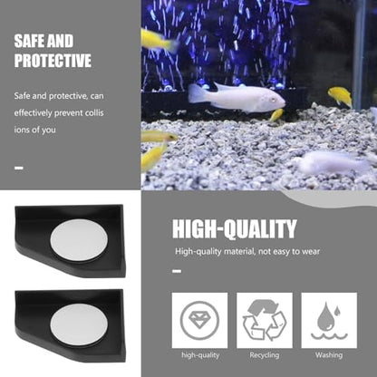 Fish Tank Corner Protector Pads 4pcs Thickened Shockproof Protective Edge Guards for Aquarium Base and Water Tank Cushion