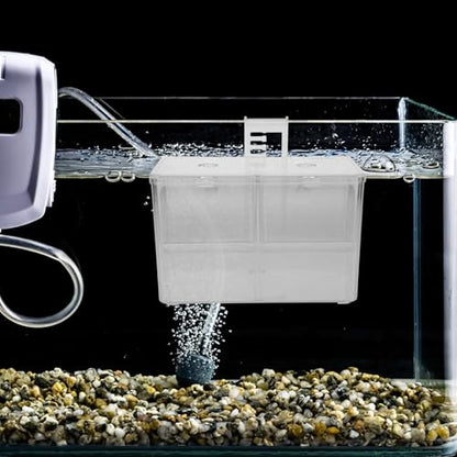 Fish Breeding Box with Hook and Suction Cup Aquarium Fry Incubator Isolation Hatchery for Tropical Fish for Spawning and Nursery