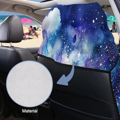 Sea Turtle Print Towel Automotive Seat Covers Jellyfish Print Athletic Towels for Car Seats with Storage Bag Absorbent Microfiber Towels Universal Fit Truck Sedan SUV - color: Blue-Sea Turtle Jellyfish