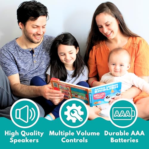 Astro Learns English Bundle Deals — Musical Toys & Interactive Sound Board Book for Toddlers 1-3, Singing & Learning Songs for Babies, Educational Talking Musical Toy, Sing Along Songs
