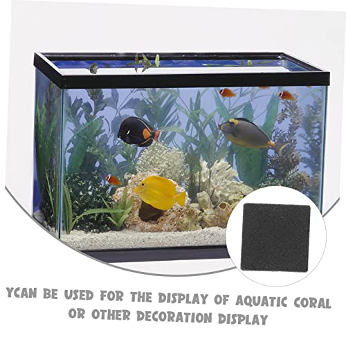 Toddmomy 10pcs Base Mount Support Bracket Ceramic Base for Fish Aquarium Freshwater Tank