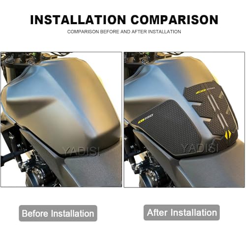for CB750 Hornet CB 750 Hornet 2023 2024 2025 Motorcycle Accessories Side Fuel Tank pad Tank Pads Protector Stickers Decal Gas Knee Grip Traction Pad Tankpad