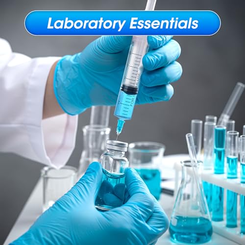 150ml Large Syringe Without Needle, Thick Liquid Transfer Syringe, 3 Pack | Individually wrapped syringes with smooth plunger movement for controlled dispensing and easy transfer of thick liquids - style: 150 mL