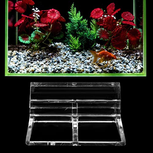 KIMISS 20Pcs Glass Cover Acrylic Clip Holder Support Clamp Accessory for Aquarium Fish 20Pcs Glass Cover (5mm) - size: 5mm