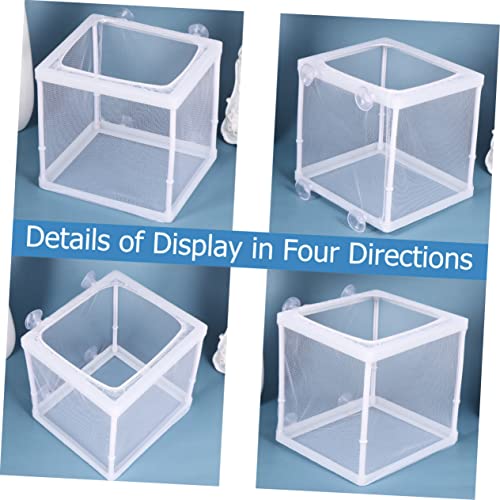 KESYOO 2PCS Portable Fish Hatching Net Durable Water Separation Net for Aquarium Fish Tank Isolation S Breeding Box for Home Use and Isolation