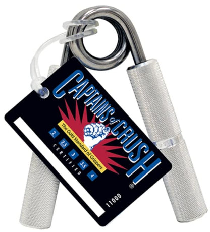IronMind Captains of Crush Gripper | The Fastest Way to the Strongest Grip | The Gold Standard of Grippers | The Single Best Hand Strength Training Tool You Can Buy | Made in the USA - size: 6. No. 1.5 (167.5 lb)