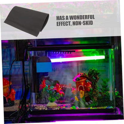 2pcs Nonslip Fish Tank Mat Thickened Aquarium Bottom Pad for Stability and Protection Thick for Fish Keepers and Aquarium Setup