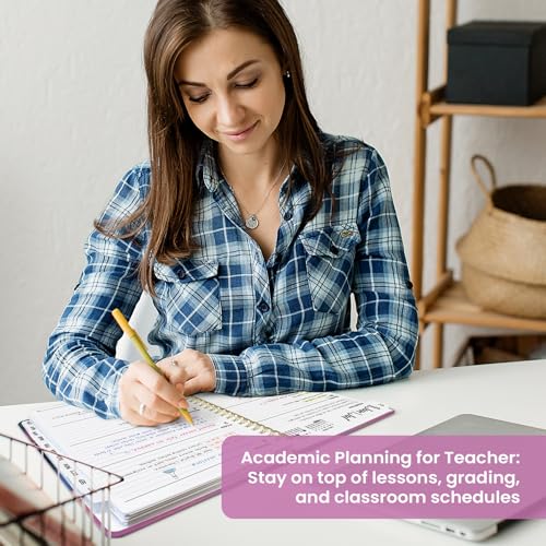 Planner 2026–2027, Academic Monthly Weekly Spiral Calendar, July 2026 – June 2027, Hardcover Agenda Notebook with Tabs, 8.5" x 11", Perfect for Students, Teachers, School & Daily Planning - Twilight Bloom - color: A-Twilight Bloom, size: (8.5"x11")a4