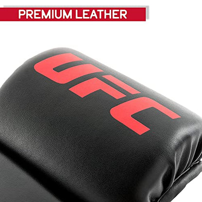 UFC 8oz MMA Sparring Gloves - color: Black, size: Small-Medium