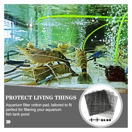 1 Set of Aquarium Grid Dividers Plastic Filter Boards Fish Tank Bottom Partition Nets Multi-Hole Design Easy Installation