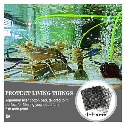 1 Set of Aquarium Grid Dividers Plastic Filter Boards Fish Tank Bottom Partition Nets Multi-Hole Design Easy Installation