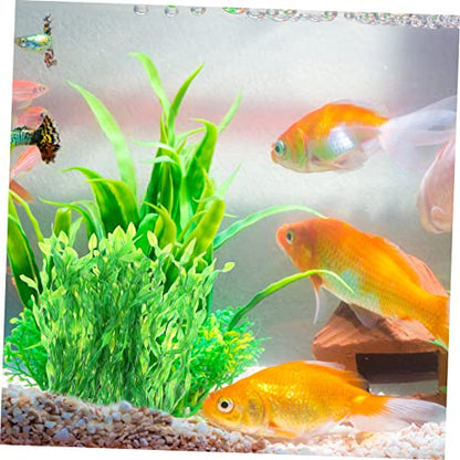 BESPORTBLE 10Pcs Realistic Underwater Kelp Grass Aquarium Landscape Props Fish Tank Water Plants Decor for Natural Fish Habitat and Home Desktop Decoration