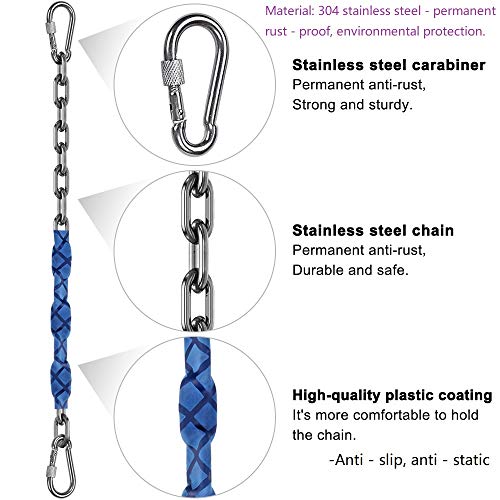 Heavy Duty Swing Hanger 180° Anti-Rust Hardware Playground Porch Swing Sandbag Yoga Hammock Stand Wooden Indoor Outdoor 1500 lb Capacity