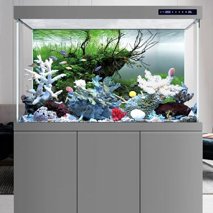 AWERT 30x12 inches Branches Fish Tank Background Seaweed Aquarium Background River Bed & Lake Aquarium Background Vinyl Background | AWERT Aquatic Plant Seaweed River Bed & Lake Aquarium Background Vinyl - size: 30x12in/75x30cm