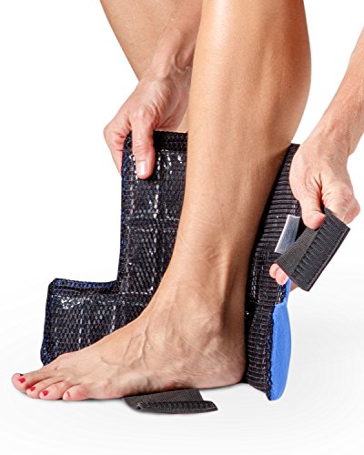 Pro Ice Ankle & Foot Ice Therapy Wrap - Ankle Ice Pack Wrap for Sprained Ankles, Plantar Fasciitis, Achilles Tendonitis, and Swelling Feet - Reusable Ice Packs for Injuries Included - PI 500