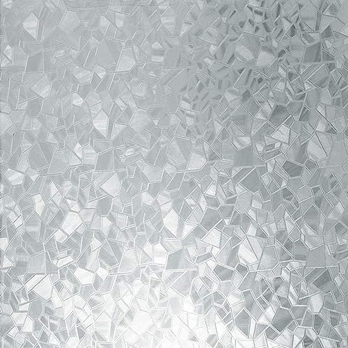 d-c-fix 346-0166 Self-Adhesive Privacy Glass Window Film, Splinter, 17" x 78" Roll - color: Splinter, size: 17" x 78" Roll