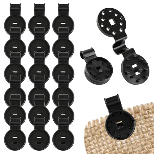 Sunscreen Net Clips Heavy Duty Plastic Shade Cloth Clips 100 Pack with Tarp Grommet Fasteners for Garden Patio (100)