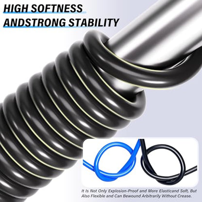 TAILONZ PNEUMATIC Air Line DOT 1/2 inch od Black Pneumatic Nylon Tube 32.8ft Air Brake Tubing Nylon Hose - color: Black-Nylon, size: 1/2'' OD/32.8ft/10m