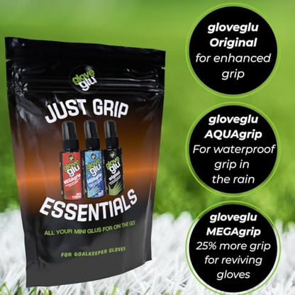 Gloveglu Glove Care Essentials System Bundles - size: 50ml (Pack of 3), style: Mega + Aqua + Original