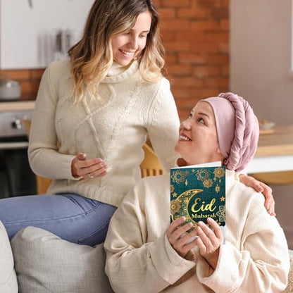 Qpout 12 Pack Eid Mubarak Greeting Cards with Envelopes & Stickers Perfect for Ramadan Decorations and Muslim Celebrations