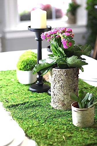 Preserved Moss Runner and Mats (18in x 48in Runner) - color: 18in X 48in Runner