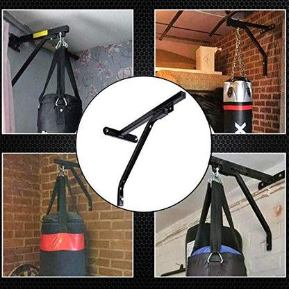 Heavy Duty Punch Bag Wall Bracket Steel Mount Hanging Stand Boxing Hanger