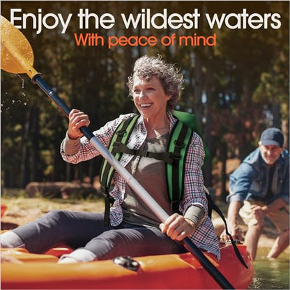 Earth Pak Waterproof Dry Bag - Roll Top Waterproof Backpack Sack Keeps Gear Dry for Kayak with Waterproof Phone Case - color: Clear, size: 5L