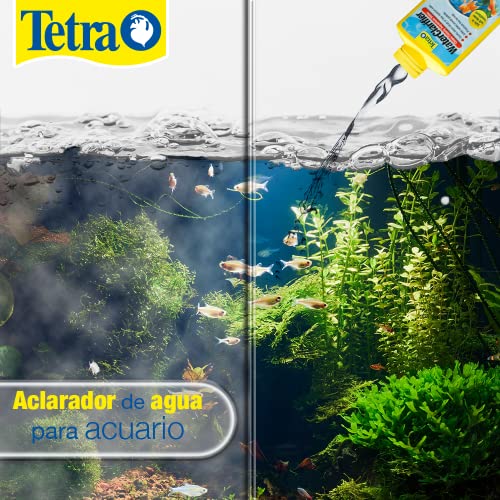 Tetra Water Clarifier, Aquarium Treatment Solution, 8.45 oz, Clears Cloudy Aquarium Water, Safe to Use with Fish and Plants, for Fresh Water (Pack of 2) - size: 8.84 oz (Pack of 2)