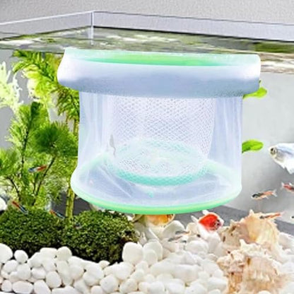 Breeding Net Nylon Double Layer Hatching Net for Guppy Injured ES
