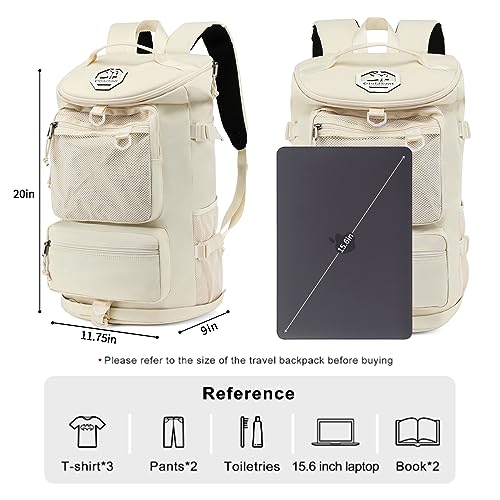 gym duffel bag backpack wrestling bag with shoe compartment 4 kinds of back method waterproof sports walking laptop - color: B-sea Salt White