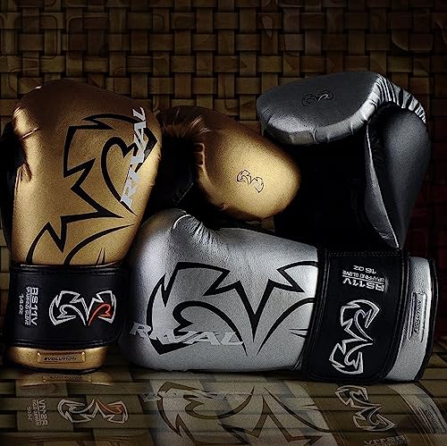 RIVAL Boxing RS11V Evolution Sparring Gloves, Extra-Thick 2” Padding, V-Strap Wrist Lock 2 System, Large Hand Compartment, and 15 Degree Angle Cuff - color: Red, size: 18 oz.