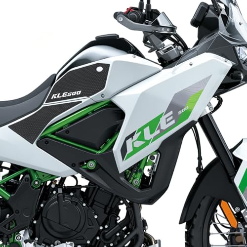 for KLE500 kle500 2026 New Accessories Fuel Tank Anti-Slip Stickers Side Anti-Slip mats Side Panel Stickers Rubber Fuel Tank Side Protectors Fuel Tank Stickers Tank Pads Tank pad Gas - color: Kle500