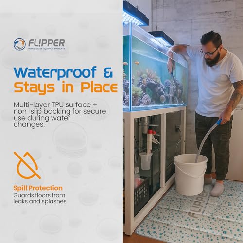 Flipper Splash Mat – Waterproof, Non-Slip Aquarium Maintenance Mat