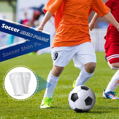 Soccer Shin Guards, 2 Pair Lightweight and Breathable Shin Guard Sleeves for Adults Football Player, Calf Protective Gear Shin Guards for Men Women (Bigger Shin Guards) - color: Black Blue