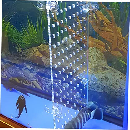 COLLBATH Acrylic Isolation Board for Aquarium Fish Tank Divider Transparent Acrylic Cups Easy to Install for Fish Separation and Filtering