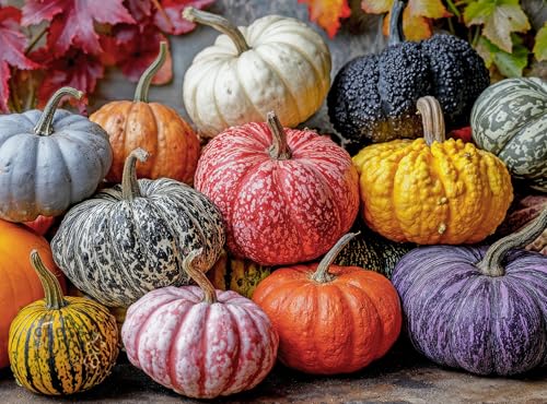 Cross & Glory | Jigsaw Puzzles for Adults | Harvest for the Table - color: Harvest for the Table Multi