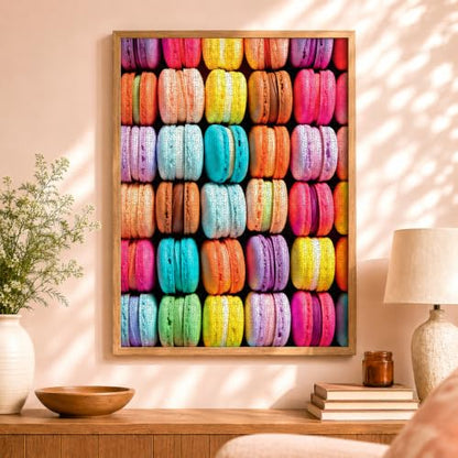 Cross & Glory - Macaron Palette Parade - 1000 Piece Jigsaw Puzzle for Adults | Vibrant Colors | Satin Finish for Less Glare | 20x27 Inches