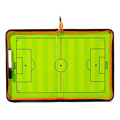 Pure Vie Portable Magnetic Soccer Coaching Board Football Tactics Clipboard | Soccer Strategy Whiteboard for Coaches Training and Matches, Dry Erase Board with Magnet, Pen Football Sport Coach Must Haves - color: 16.54'' X 11.32''