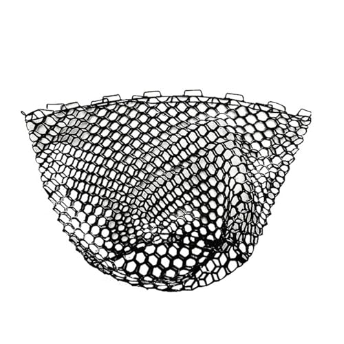Portable Silicone Landing Net Soft Meshes Wear Fishing Replacement Meshes Net Fishing Tool Accessories Enduring Fishing Replacement Meshes Net - color: A