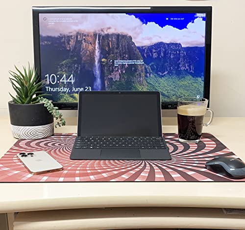 3dRose USA, Montana, Glacier National Park. Waterfall... - Desk Pad Place Mats (dpd-259571-1)