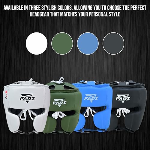 Authentic Series A2 Boxing Headgear - Premium Leather Head Guard for Kids and Adults in MMA, Kickboxing, Muay Thai, Karate, Martial Arts, and Taekwondo - color: Black, size: Small-Medium