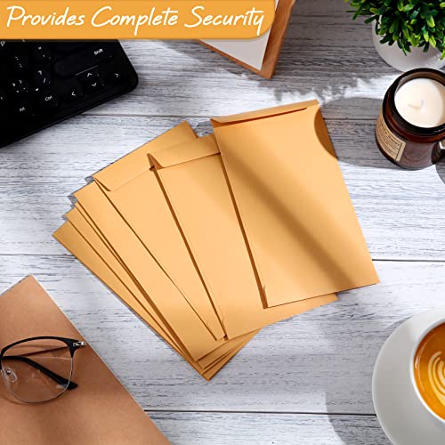 Taobary #7 1000 Pack Money Envelopes for Cash, Golden Kraft Paper, 7 - color: Golden Kraft Paper