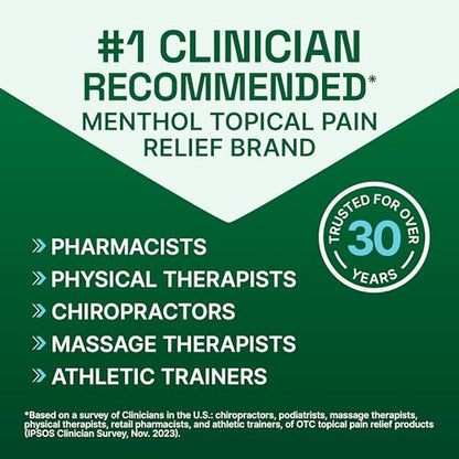 Biofreeze Roll-On Pain-Relieving Gel 3 FL OZ, Green Topical Pain Reliever For Muscles And Joints From Arthritis, Backache, Strains, Bruises, & Sprains (Package May Vary) - size: 3 Fl Oz (Pack of 1), style: Green