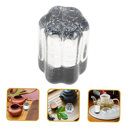 SOLUSTRE Tea Ceremony Accessory Glass Bowl Lid Stand Stovetop Teapot Lid Holder Decorative