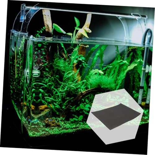 COLLBATH 2pcs Aquarium Bottom Pad Thicken - Mat for Fish Tank Water Absorption Heat Preservation and Lightweight for Aquarium Setup