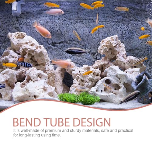 balacoo 2sets Intake Replacement Tube Tank Filter Tubing Fish Plastic Filters Accessories Accessory Aquarium Water Inflow of Professional Canister Parts