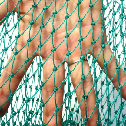ABOOFAN Fishing Landing Net Replacement Mesh Outdoor Fishing Net Sturdy Thick Line 40cm Large Head for Freshwater and Saltwater Anglers