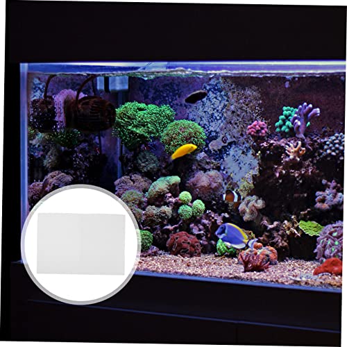 Reptile Terrarium Cushioning Mat Thickened Aquarium Pad for Fish Tank Non- Heat Insulation Shock Absorbing Base Mat for Aquarium Setup - color: White