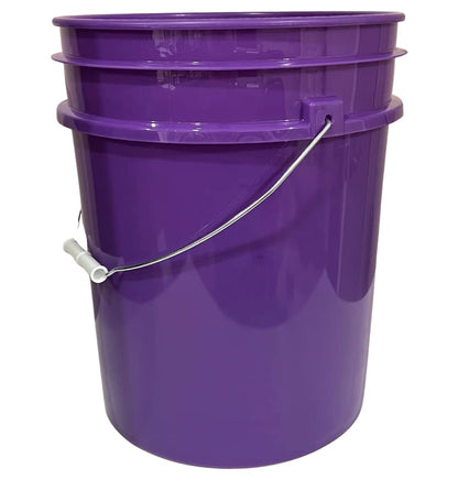 5 Gallon Purple Food Grade Plastic Bucket with Screw on Air Tight Lid- Made in USA (4)